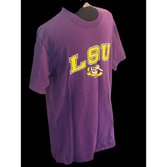 LSU Tigers Russell Athletic T Shirt Adult Size Medium LSU Football Basketball - Picture 2 of 6